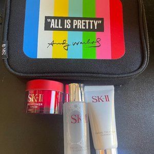 Sk-II facial treatment Essence travel 4 Pieces set With Bag